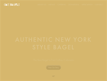 Tablet Screenshot of gibsbagels.com